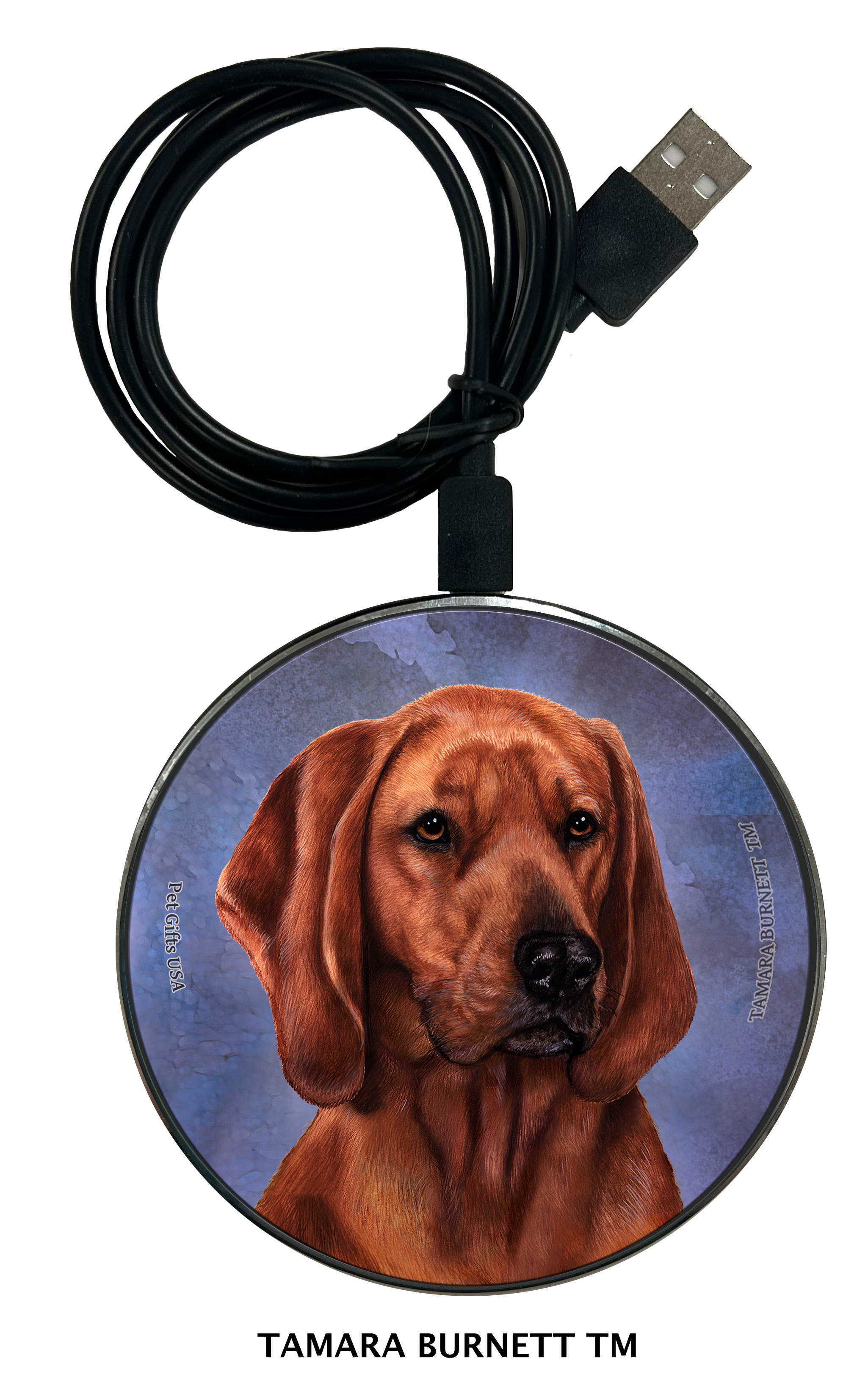 Coonhound Redbone - Zoomies Phone Charger image
